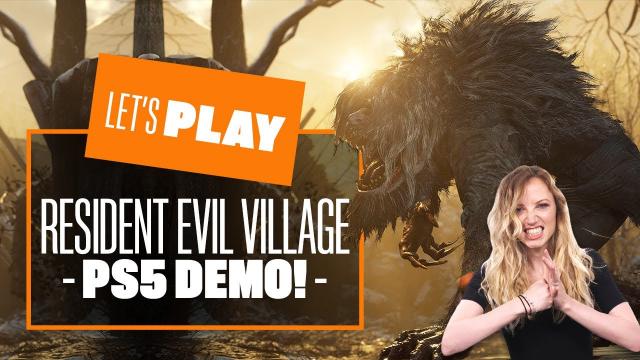 Let's Play Resident Evil Village PS5 Demo - RESIDENT EVIL VILLAGE DEMO GAMEPLAY REACTION