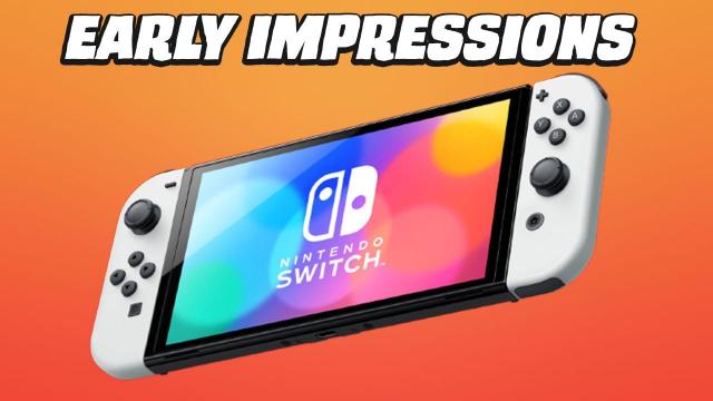 Nintendo Switch OLED Hands On Preview