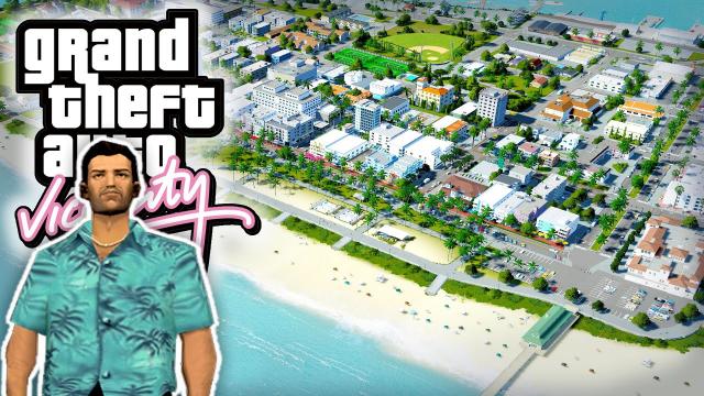 Ok fine... I'm building GTA Vice City in Cities Skylines | Sunset City