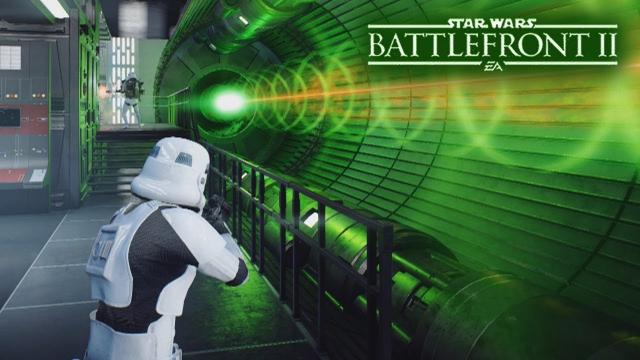 Star Wars Battlefront 2 - The Death Star Fires It's SUPER LASER!  Epic Galactic Assault Gameplay!