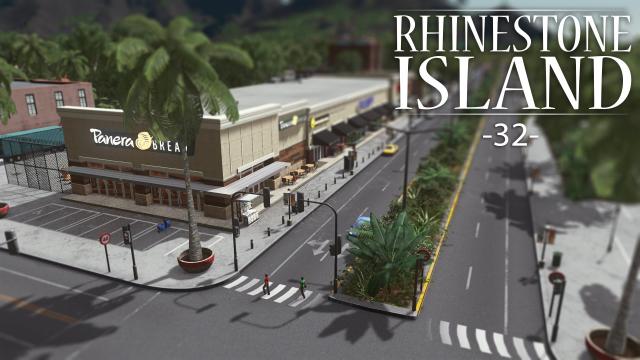 Cities Skylines - Rhinestone Island [PART 32] "Shopping Center"
