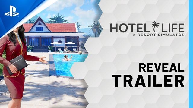 Hotel Life: A Resort Simulator - Reveal Trailer | PS5, PS4