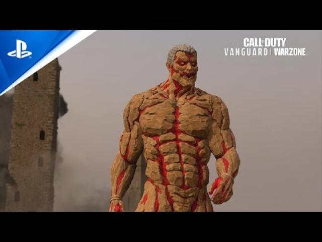Call of Duty: Vanguard & Warzone - Attack on Titan - Armored Titan Mastercraft Bundle | PS5, PS4