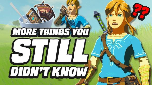 18 MORE Things You STILL Didn't Know In Zelda Breath Of The Wild