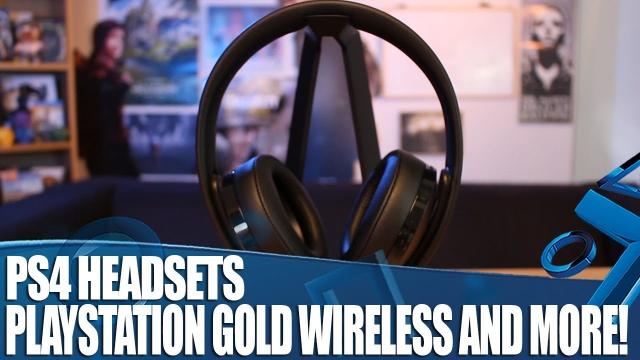 Headsets for PS4 - PlayStation Wireless Gold, Razer Thresher Ultimate and more!