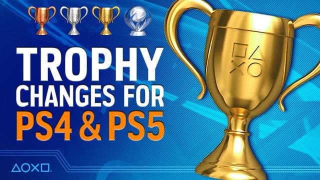 How Trophies Are Changing For PS4 and PS5