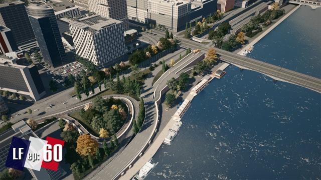 Cities Skylines: Little France - Riviera next to Seine River | Paris Build #60