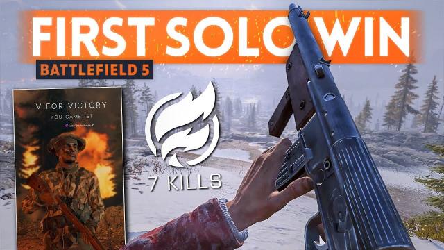 FIRST SOLO WIN! - Battlefield 5 FIRESTORM ???? (Battle Royale Gameplay)