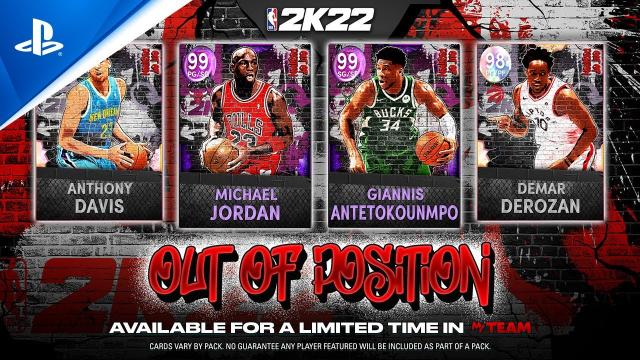 NBA 2K22 - Out of Position Packs | PS5, PS4