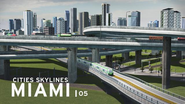 Elevated Metro - Cities Skylines: Miami Ep 5