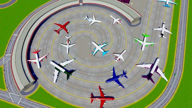I Built the Most Chaotic Airport Ever in Cities Skylines