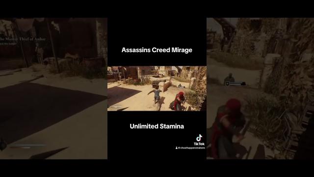 Assasins Creed Mirage Trainer - Unlimited Stamina only on cheathappens.com #assasinscreedmirage