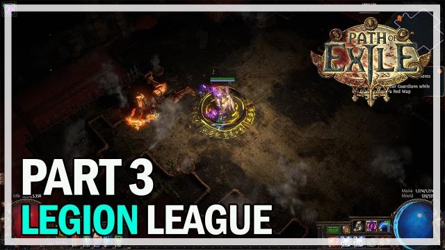 Path of Exile - Legion Let's Play Part 3 - Forge of the Phoenix