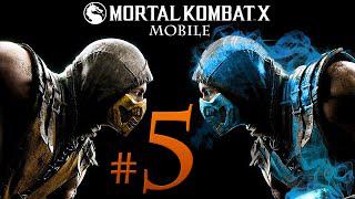 Mortal Kombat X Gameplay Walkthrough Part 5 (Mobile) [HD iOS] Kung Jin Boss Fight - No Commentary