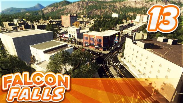 Cities Skylines - Falcon Falls | Part 13  - New District!