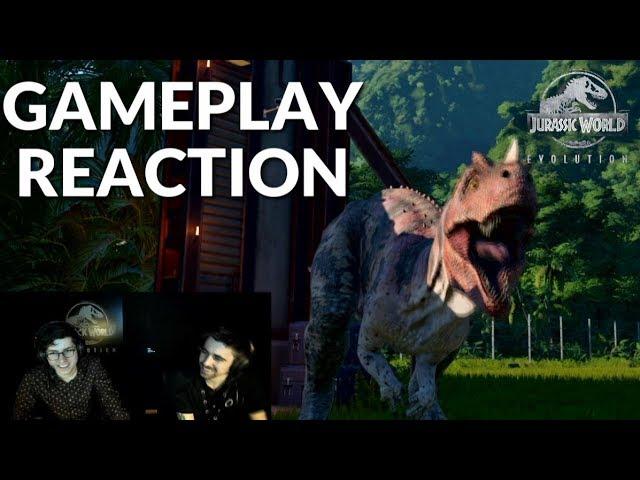 Jurassic World Evolution - Exclusive Gameplay Reaction & Review (ft. Senior Designer Dan Greer)