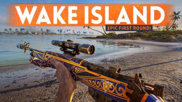 EPIC FIRST ROUND ???? Battlefield 5 Wake Island Map Gameplay (First Look)