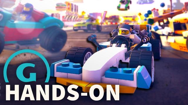 Lego 2K Drive Mixes Mario Kart With Burnout Paradise