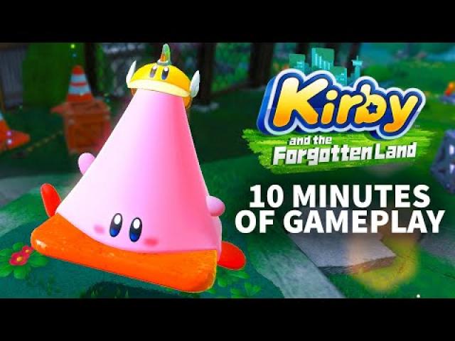 10 Minutes of Kirby and the Forgotten Land Gameplay