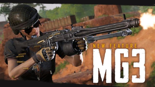 New Feature - MG3 | PUBG