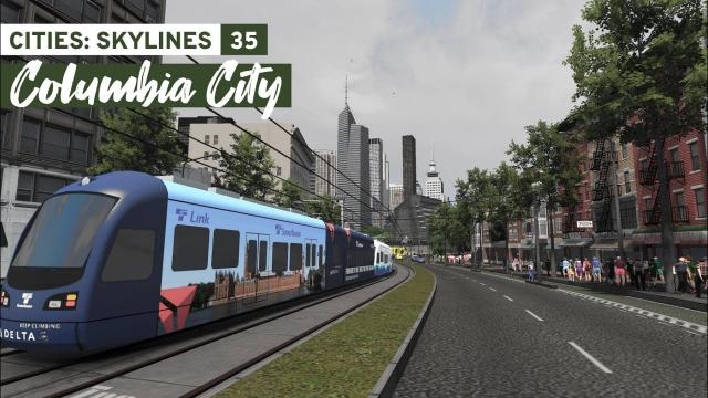 Columbia Avenue - Cities Skylines: Columbia City 35