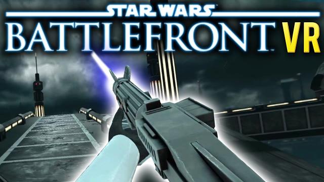 Star Wars Battlefront in VR with multiplayer! This is AMAZING!