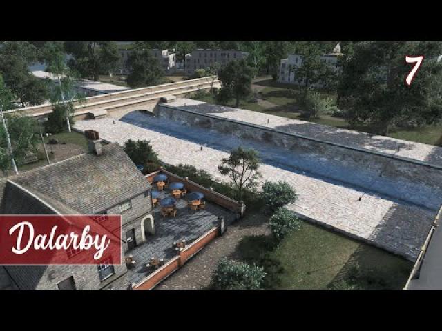 A river through town - Cities Skylines: Dalarby (ep.7)