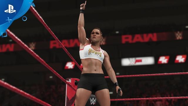 WWE 2K19 - Ronda Rousey, Rey Mysterio and Ric Flair DLC | PS4