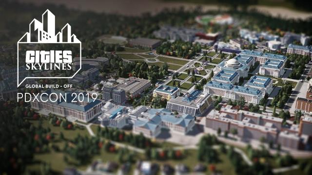Cities Skylines: Campus Global Build-off [PDXCon 2019]