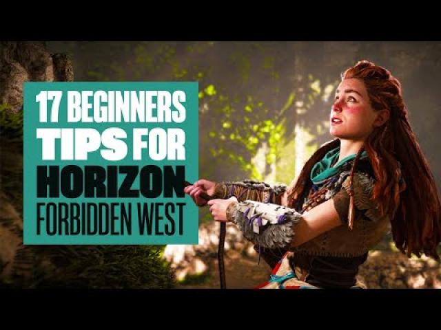 17 Horizon Forbidden West Tips You Need To Know: NO SPOILERS HORIZON FORBIDDEN WEST NEW GAMEPLAY PS5