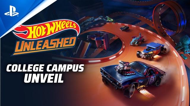 Hot Wheels Unleashed - College Campus Unveil | PS5, PS4