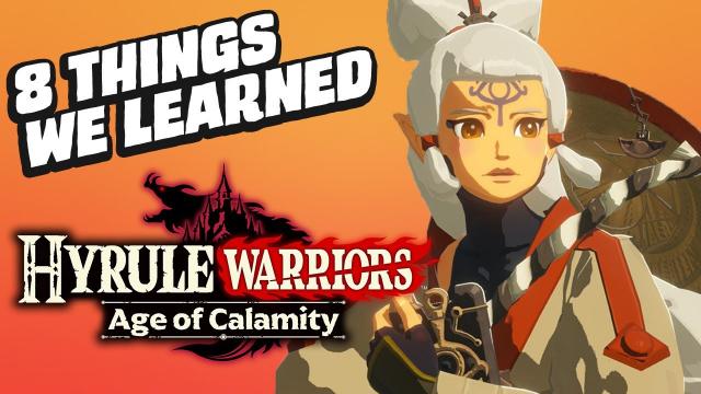 8 Things We Learned From The Hyrule Warriors: Age Of Calamity TGS Show
