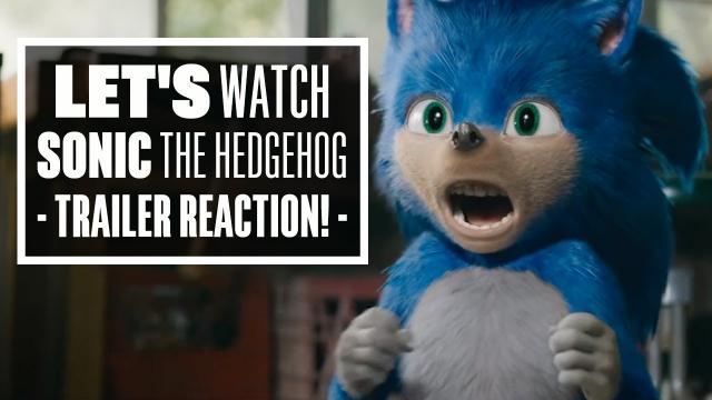 Let's Watch the Sonic the Hedgehog Trailer - Sonic the Hedgehog Movie Reaction