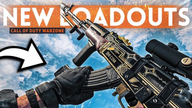 Using NEW LOADOUTS in Call Of Duty Warzone!