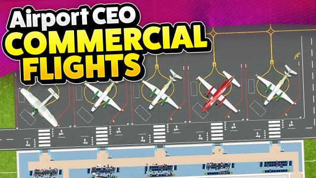 The First COMMERICAL FLIGHTS Arrive in Airport CEO!