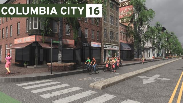 Protected Bike Lane - Cities Skylines: Columbia City #16