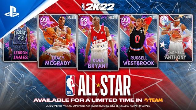 NBA 2K22 - All-Star Packs | PS5, PS4
