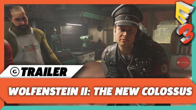 Wolfenstein II: The New Colossus - America Under Siege Trailer w/Commentary | E3 2017