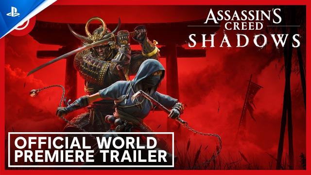 Assassin's Creed Shadows - Cinematic World Premiere Trailer | PS5 Games