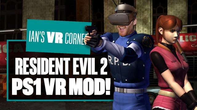 Classic PS1 Resident Evil 2 in VR is IMMENSE! - Resident Evil 2: Source VR Mod - Ian's VR Corner