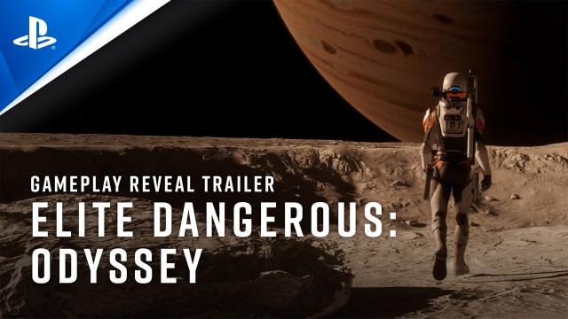 Elite Dangerous: Odyssey - Gameplay Reveal Trailer | PS4