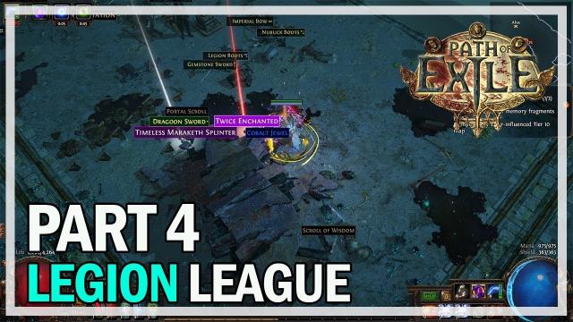 Path of Exile - Legion Arc Traps Let's Play Part 4 - Challenges (3.7 League)