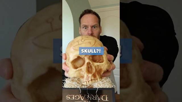 Have YOU Ever Eaten A Human Skull?! #doomthedarkages  #shorts