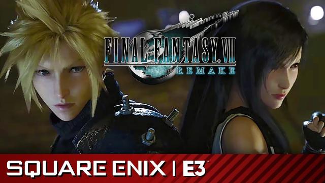 Final Fantasy VII Remake Full Gameplay Premiere Presentation | Square Enix E3 2019