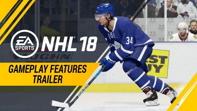 NHL 18 | Gameplay Features Trailer – Creative Attack Dekes, Defensive Skill Stick, Creative AI