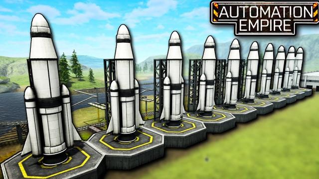 Building a GALACTIC Automation Empire with Cargo Rockets! - Automation Empire Let’s Play Ep 9