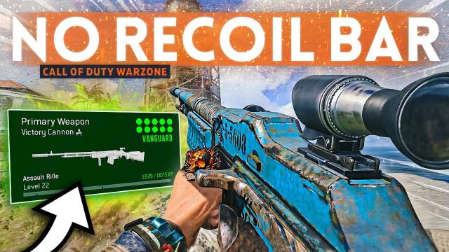 Using the NO RECOIL BAR Class Setup in Warzone Pacific Caldera!