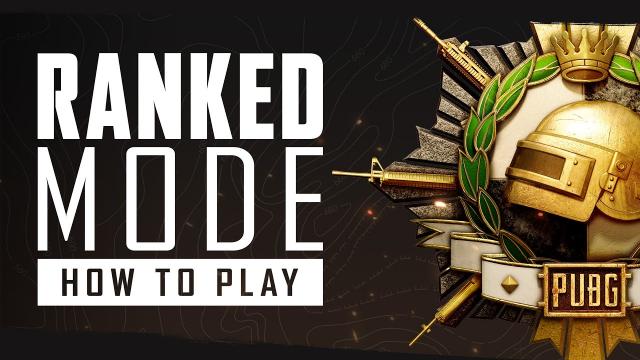Ranked Mode : How to Play | PUBG