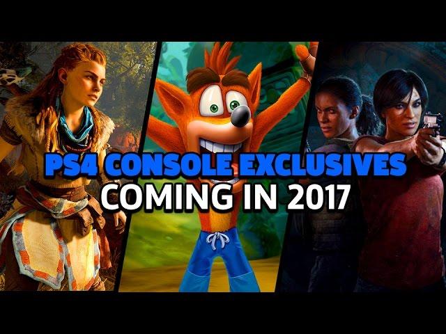 PS4 Console Exclusives Confirmed for 2017