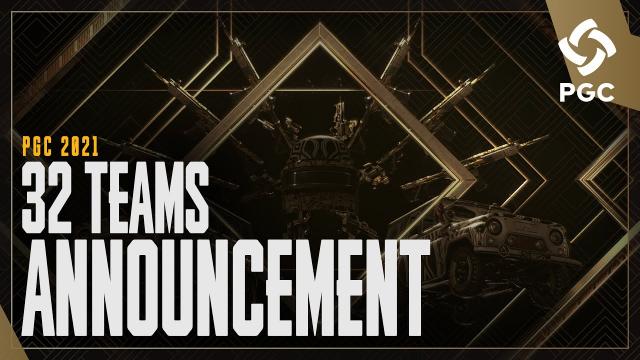 PGC 2021 Teams Announcement | PUBG